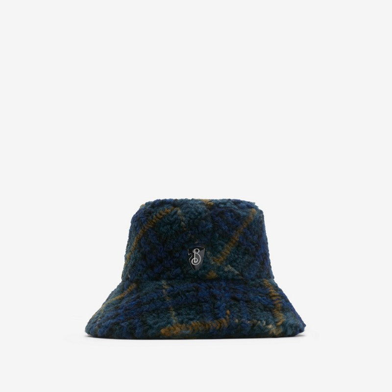 Bob en molleton Check Argil midnight