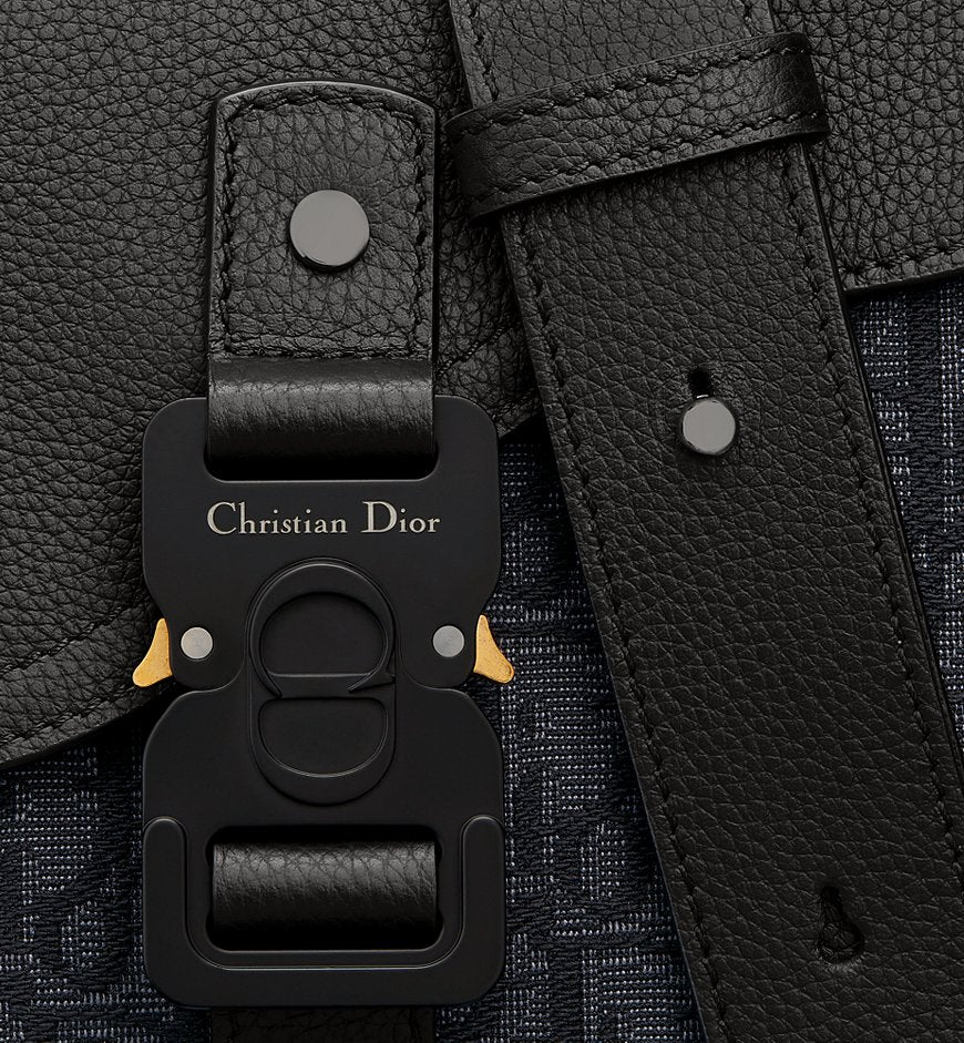 Sac Messenger Ă rabat Saddle Small Noir