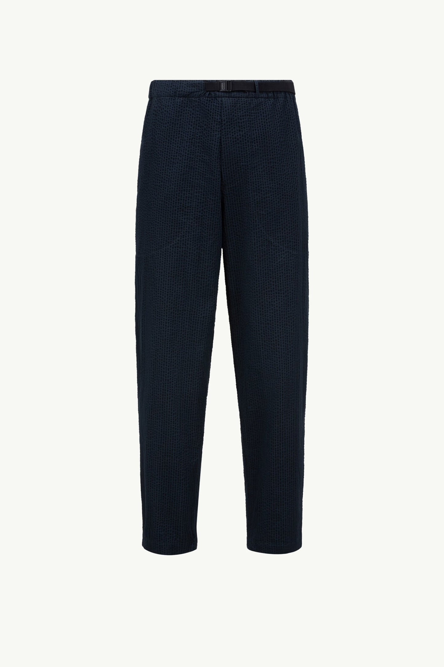 PANTALON CEINTURĂ EN SEERSUCKER