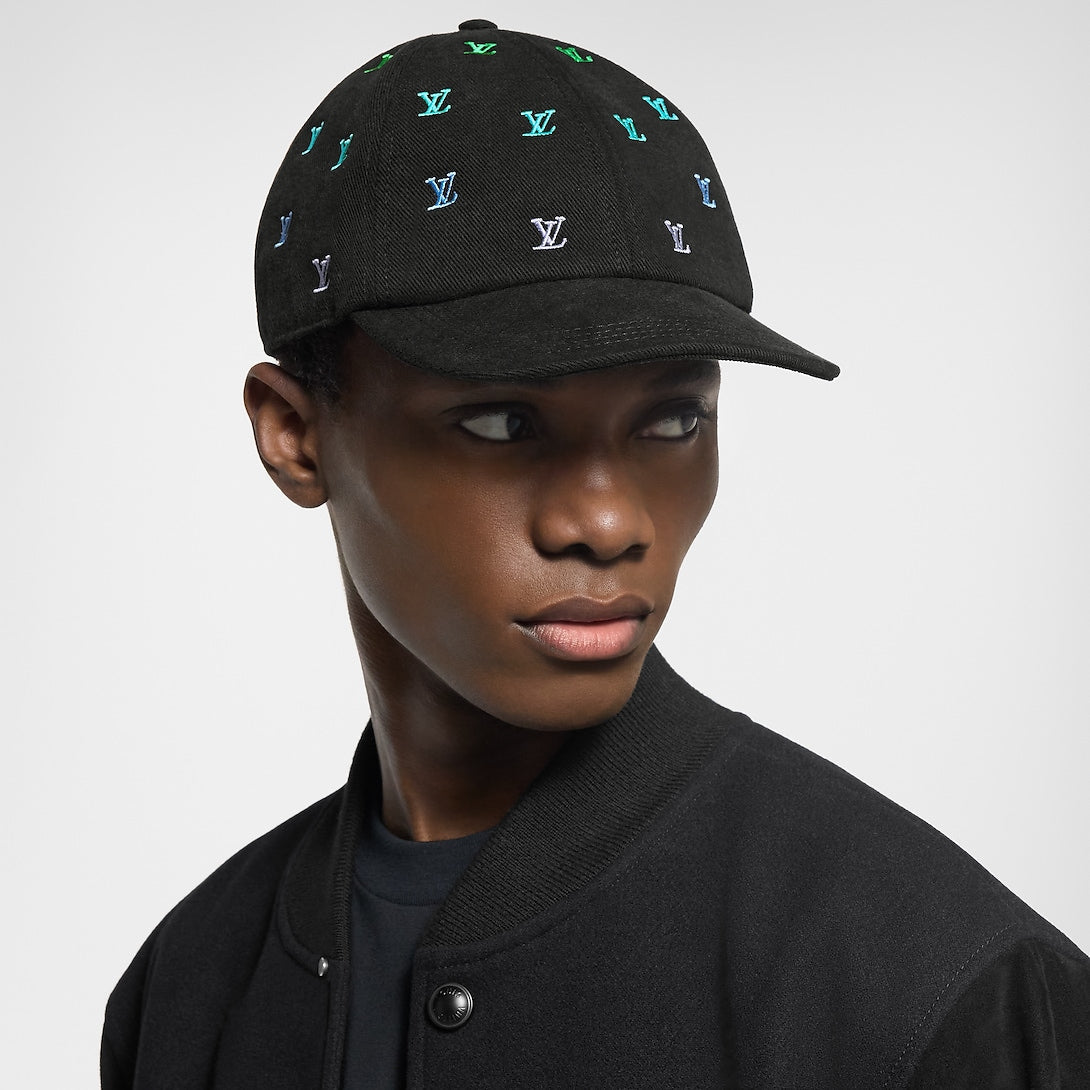 Casquette LV Blason Shading Denim