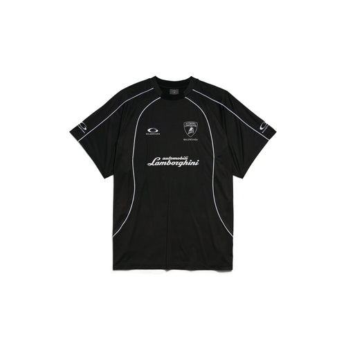 T-SHIRT SOCCER BALENCIAGA I AUTOMOBILI LAMBORGHINI OVERSIZE