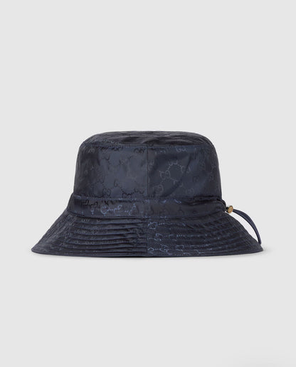 Chapeau bob réversible en nylon GG