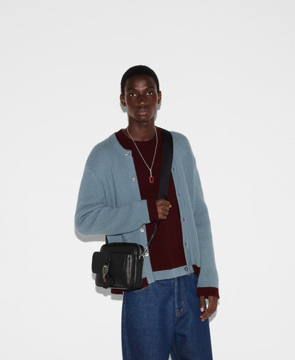 Sac à bandoulière avec bande Web petit format
