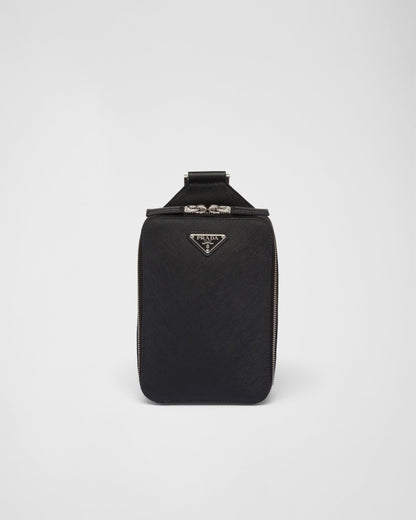 Sac Prada Brique en cuir Saffiano