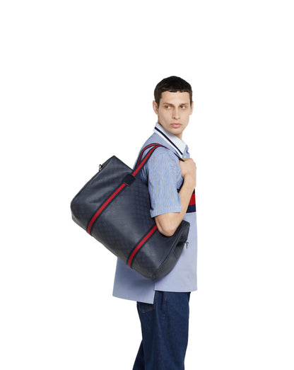 Sac de voyage avec bande Web moyen format