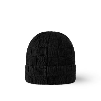 Bonnet et Écharpe Écharpe Damier Snug Noir