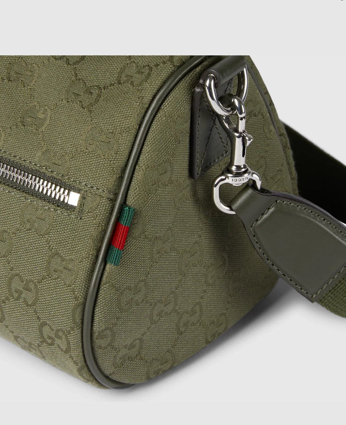 Sac cylindrique en toile GG petit format