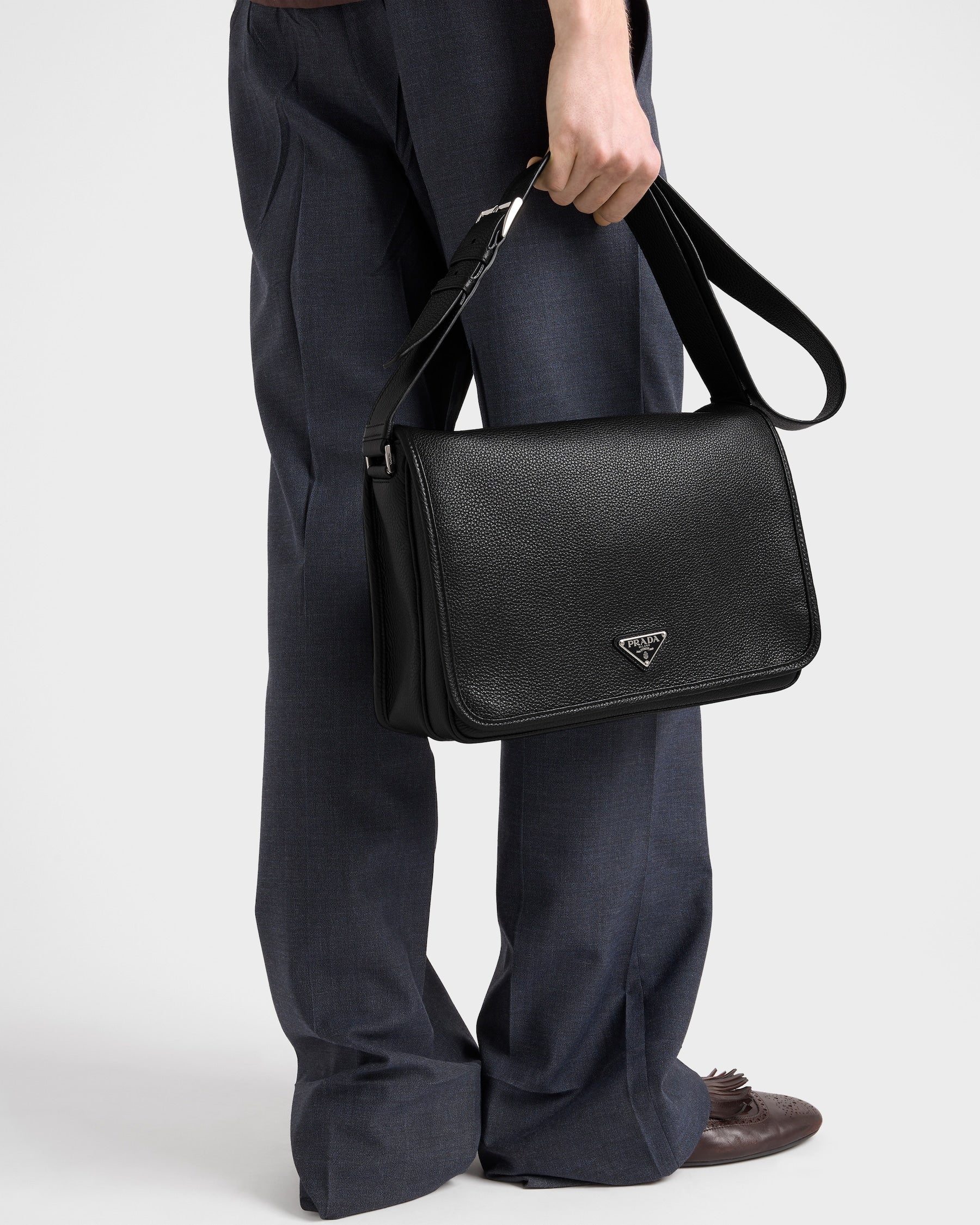 .Sac à bandoulière en cuir