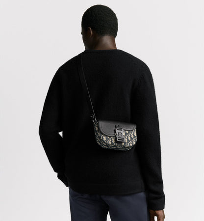 Mini sac Messenger à rabat Saddle Toile