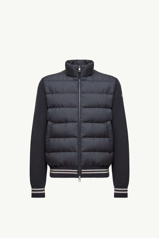 CARDIGAN EN COTON MATELASSÉ MONCLER