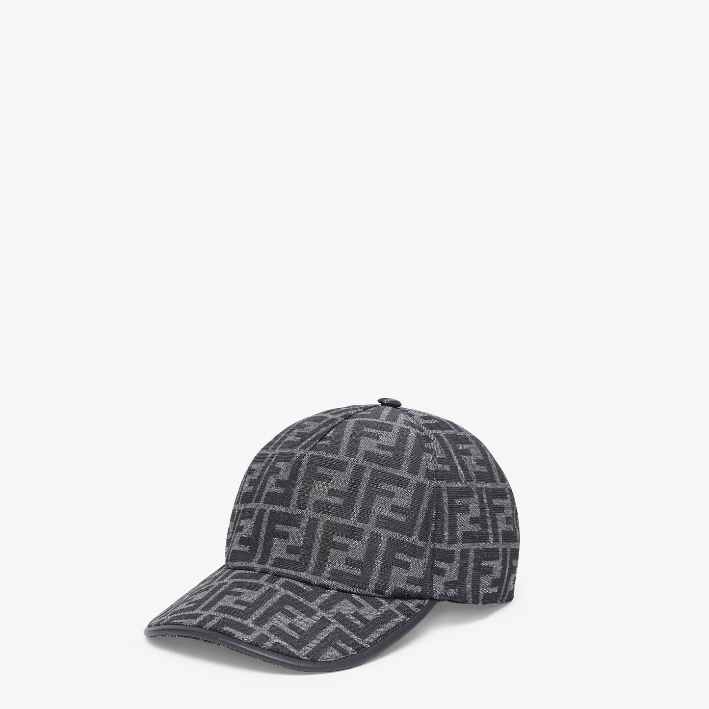 Casquette de baseball en tissu jacquard FF bleu