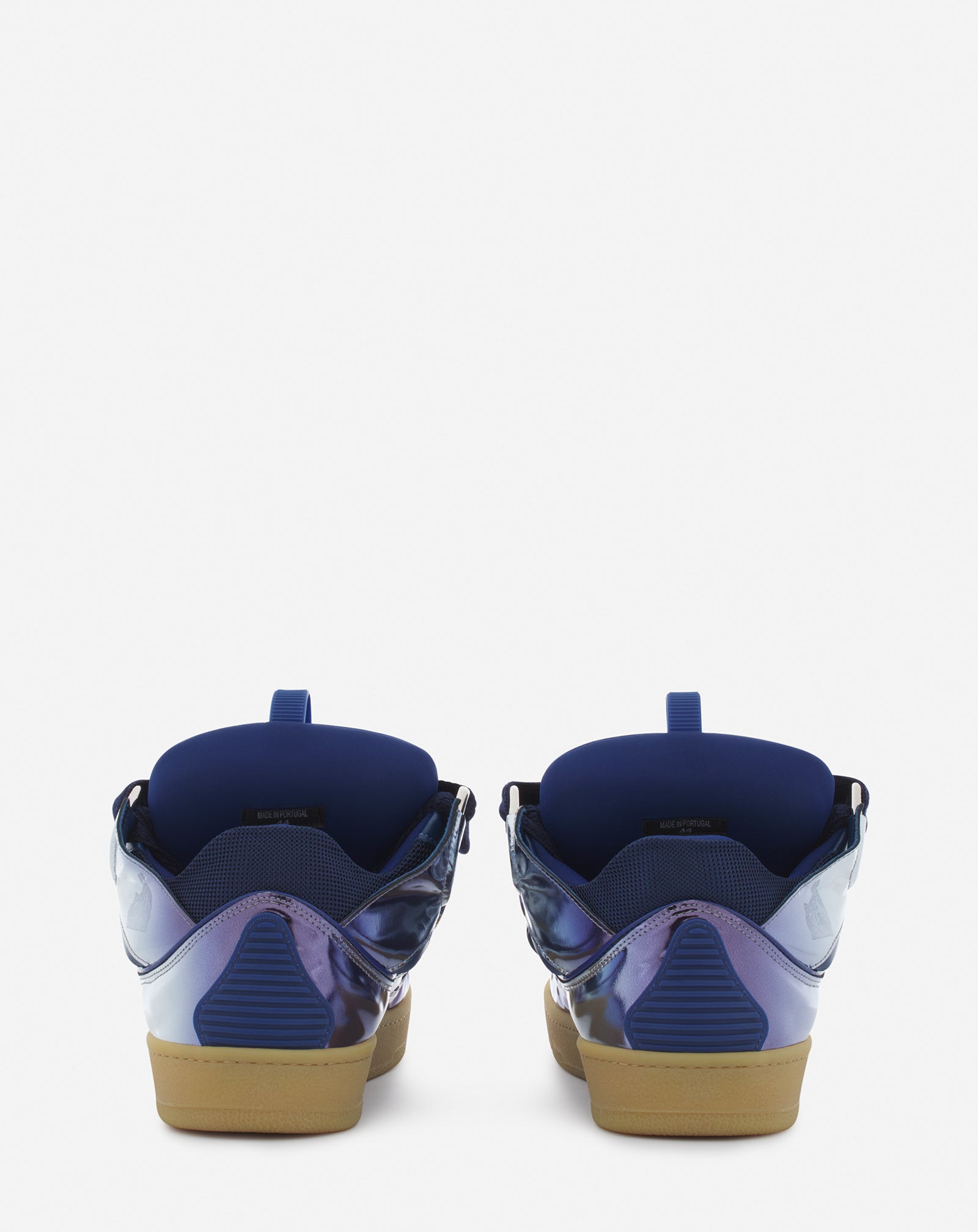 .LANVIN METALLIC CORNFLOWER