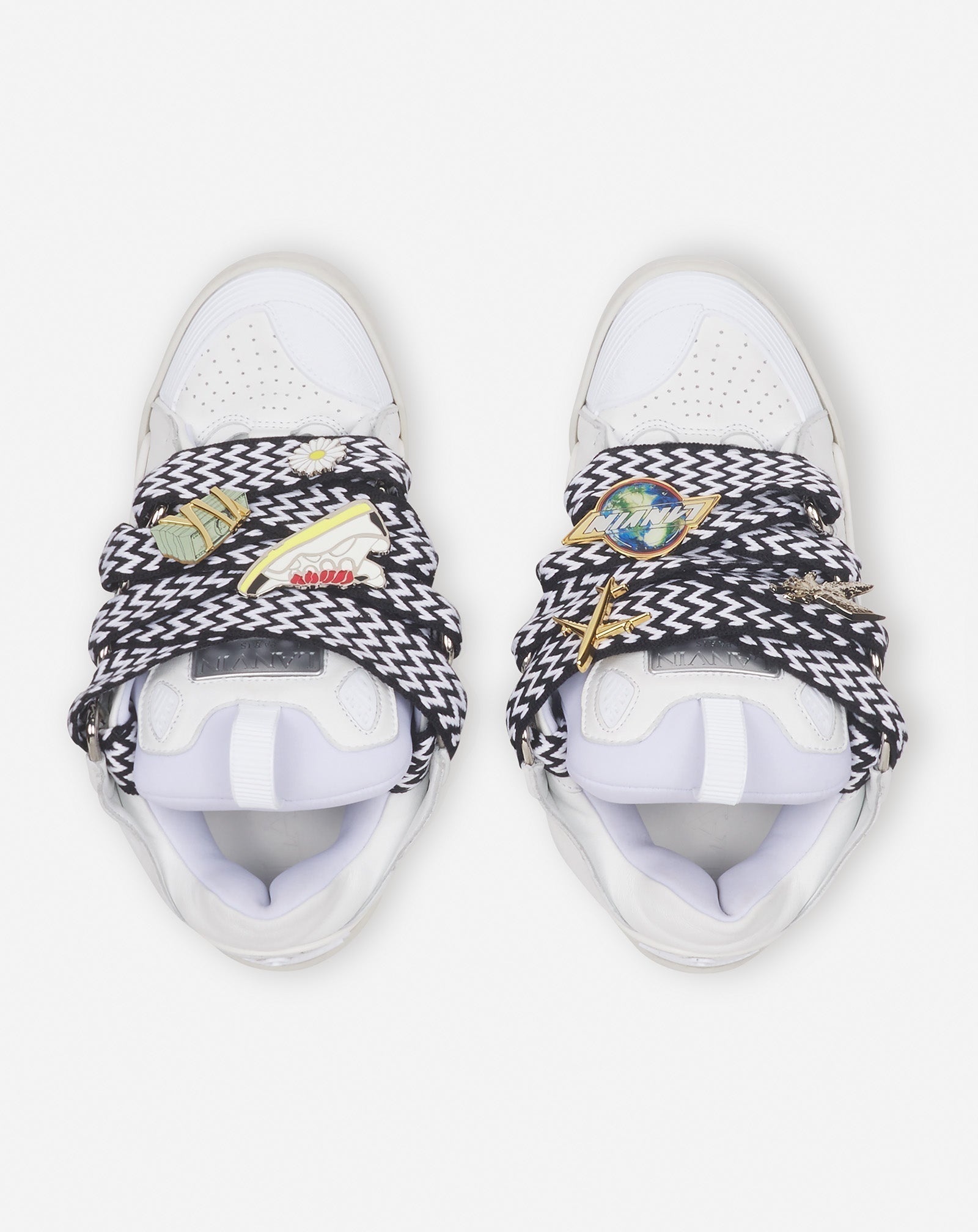 .LANVIN x FUTURE CURB 3.0 WHITE/BLACK