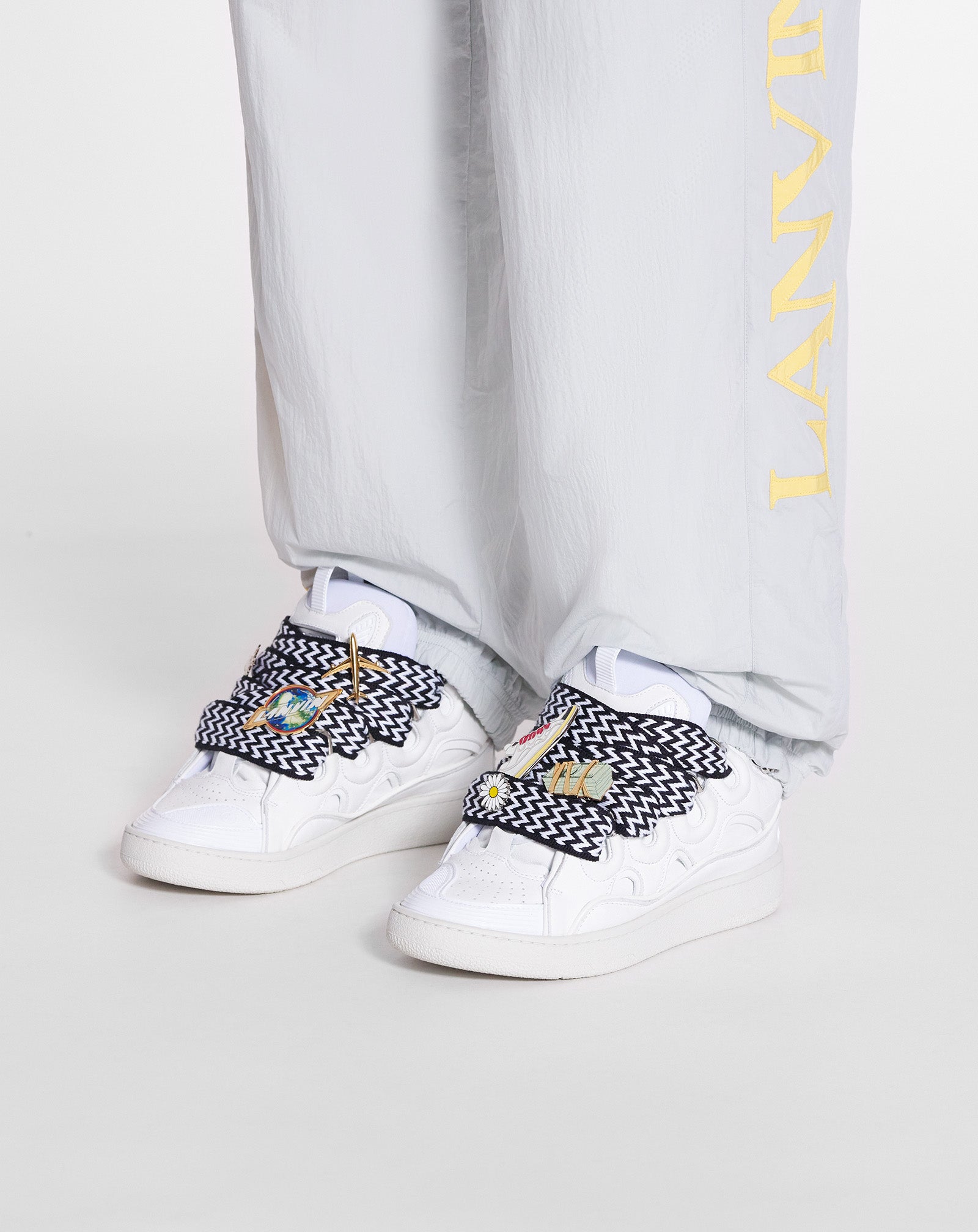 .LANVIN x FUTURE CURB 3.0 WHITE/BLACK