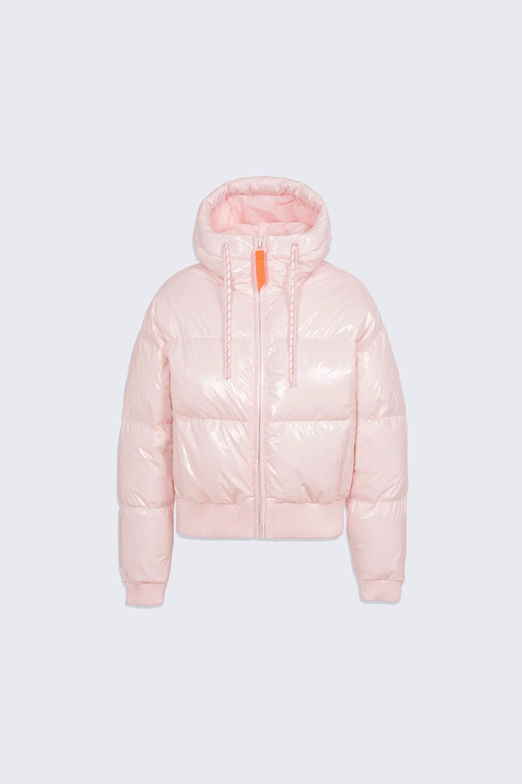 Doudoune courte brillante Nine