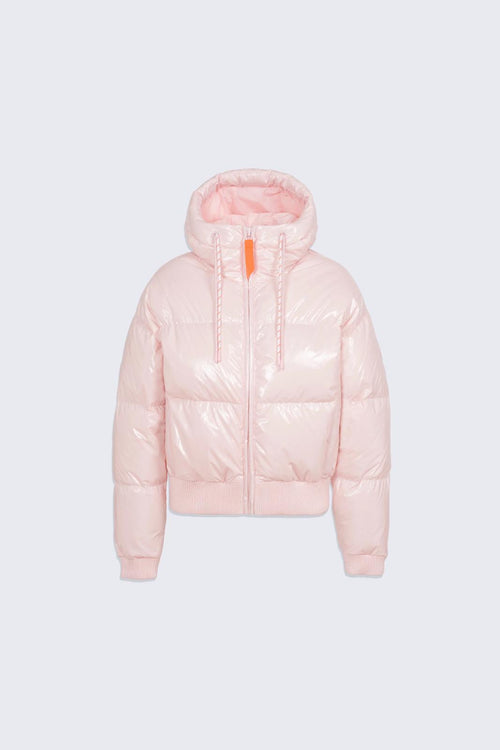 Doudoune courte brillante Nine