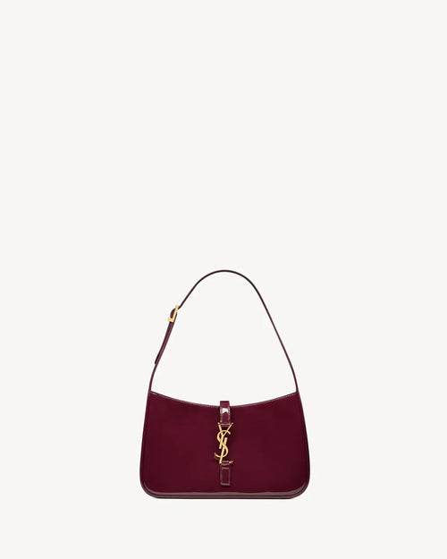 YSL - le 5 à 7 en cuir verni Red