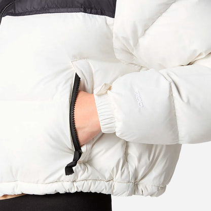 Veste Nuptse Courte - Blanche