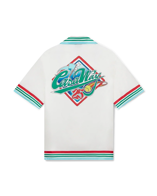 Casa Way World Series Short Sleeve Silk Shirt