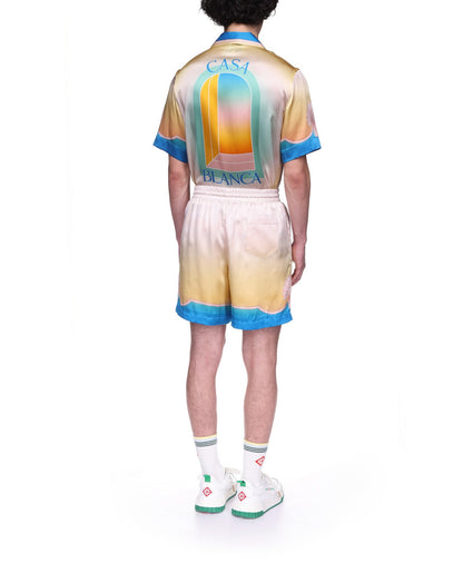 L'Arc Coloré Silk Shorts