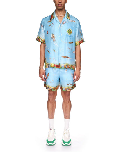 Maison Sur Piloti Silk Shirt