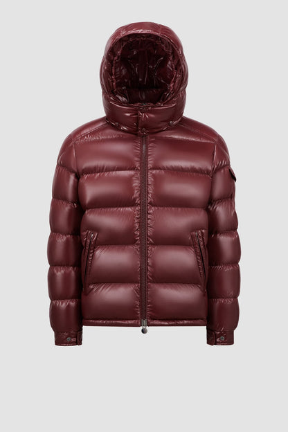 Doudoune courte à capuche Moncler Maya Bodeaux