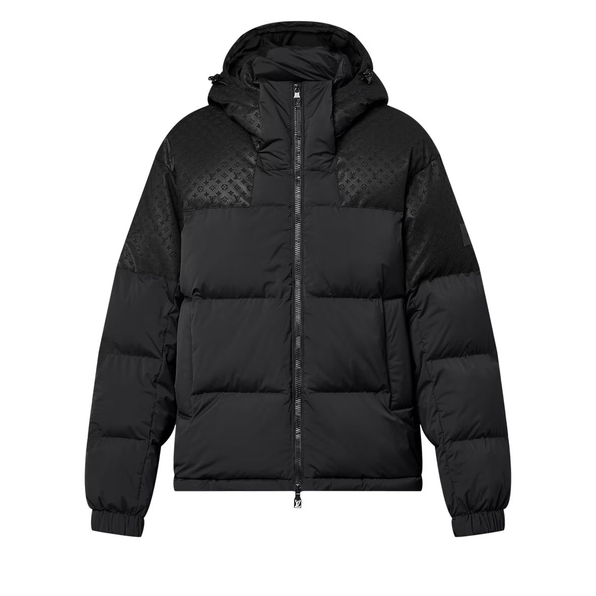 Blouson à détails Monogram en duvet Ecodown